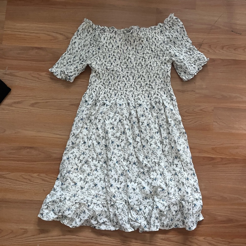 Floral Off-Shoulder Dress